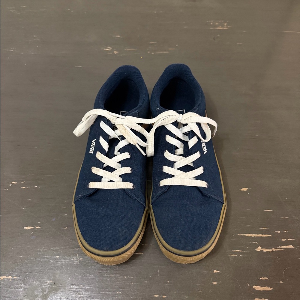 Vans - Seldan Navy Sneakers Size 5 Big Kids